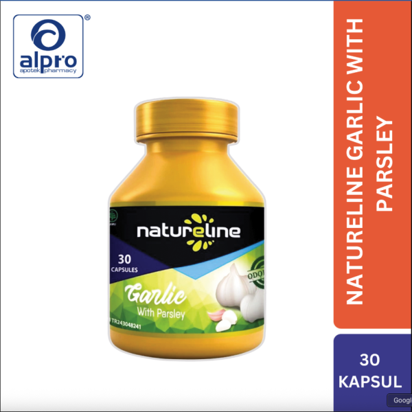 Natureline Garlic With Parsley 30 Kapsul